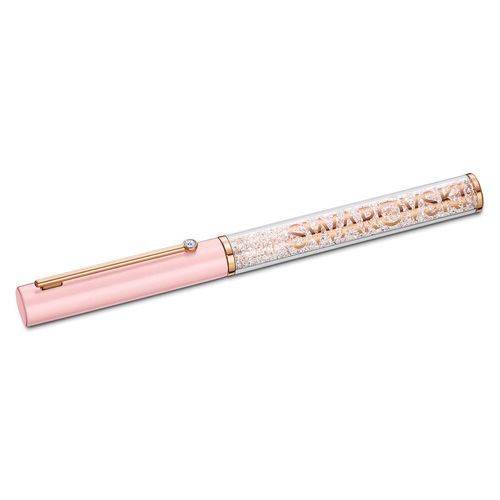 Bolígrafo Crystalline Gloss, rosa, baño tono oro rosa