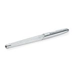 Boligrafo-Rollerball-Crystalline-Nova-blanco-cromado