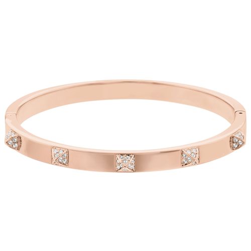 Brazalete Tactic, blanco, Baño en tono Oro Rosa