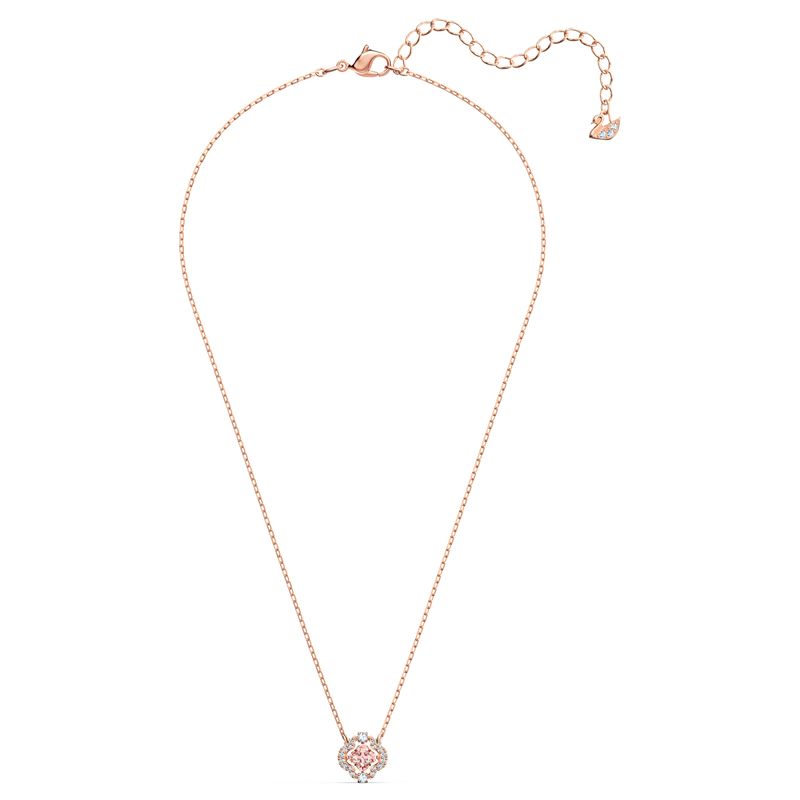 Conjunto-Swarovski-Sparkling-Dance-Clover-rosa-baño-tono-oro-rosa