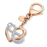 Accesorio-para-bolso-Infinite-blanco-baño-tono-oro-rosa