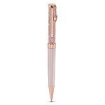 Boligrafo-Crystalline-rosa-baño-tono-oro-rosa