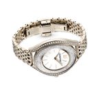 Reloj-Crystalline-Aura-brazalete-de-metal-tono-dorado-PVD-tono-oro-champan
