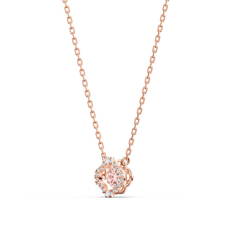 Conjunto-Swarovski-Sparkling-Dance-Clover-rosa-baño-tono-oro-rosa