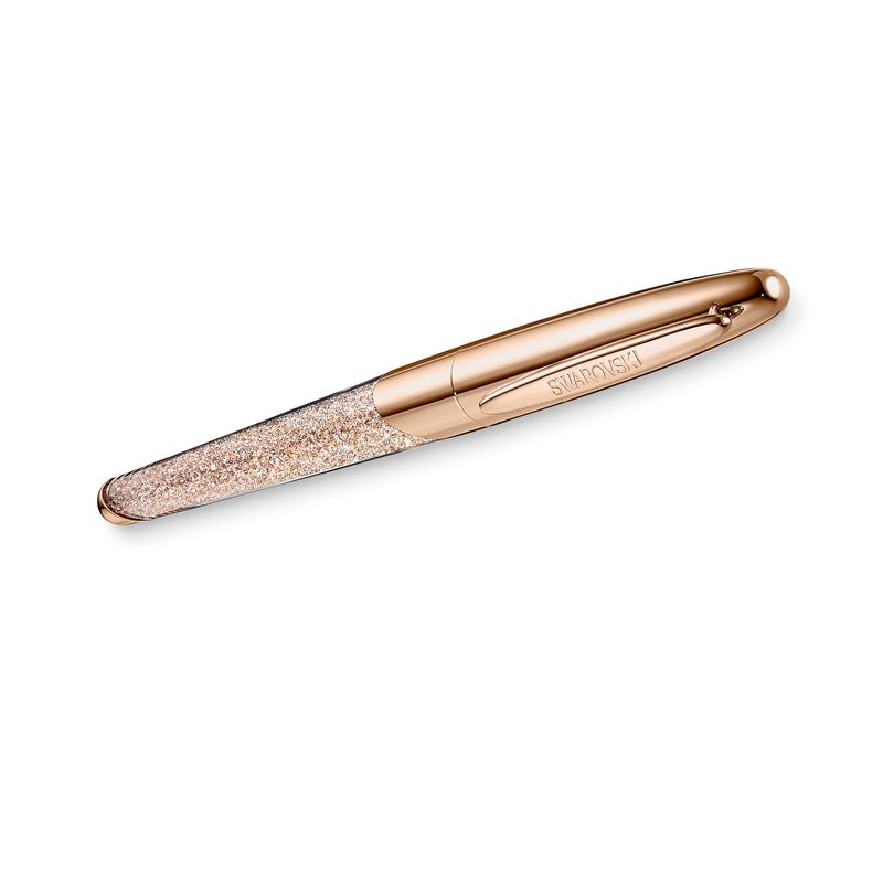 Boligrafo-Rollerball-Crystalline-Nova-tono-oro-rosa-baño-tono-oro-rosa