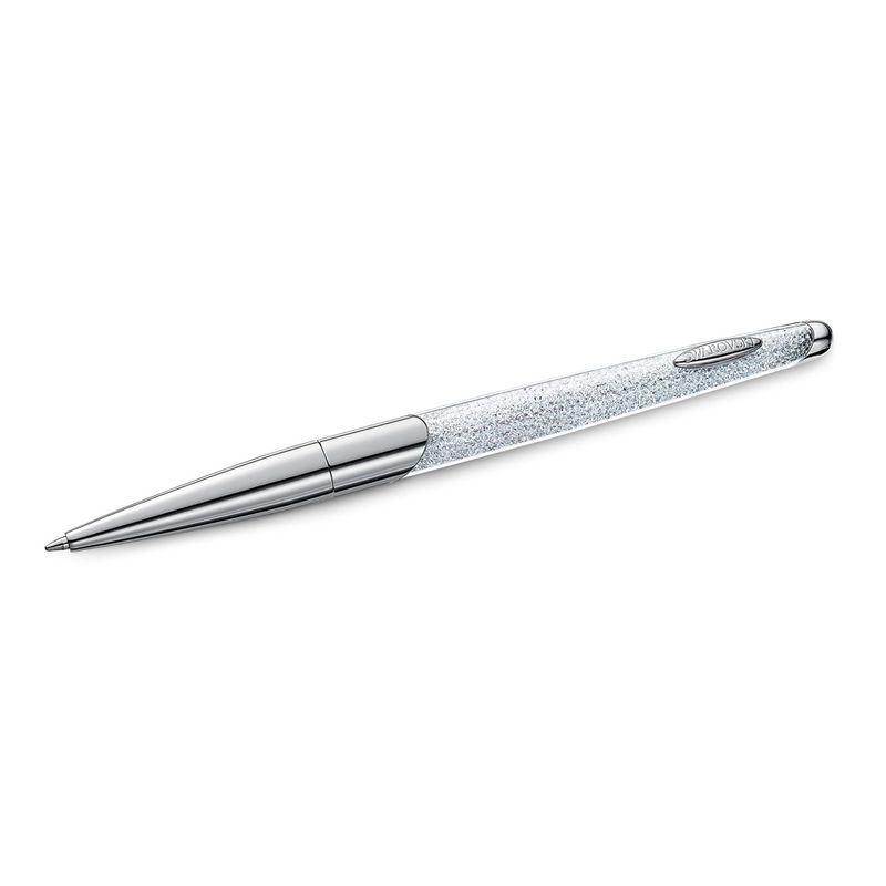 Boligrafo-Crystalline-Nova-blanco-cromado