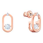 Aretes-North-blanco-baño-de-oro-rosa