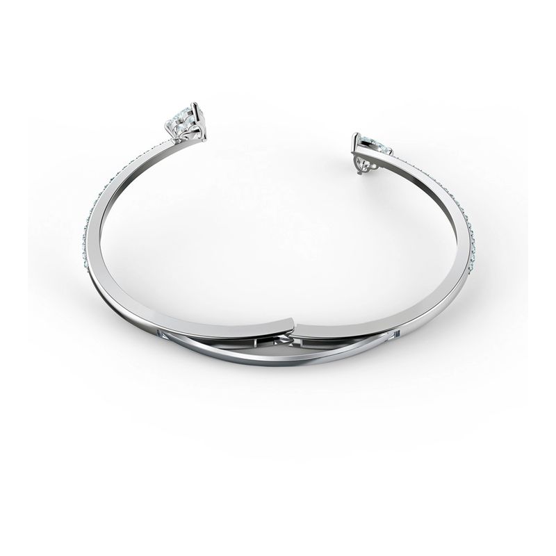 Brazalete-Attract-Soul-Heart-blanco-baño-de-rodio