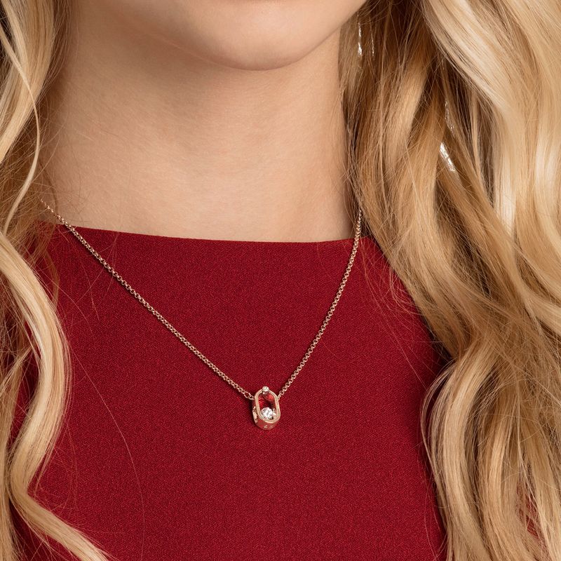 Collar-North-blanco-baño-de-oro-rosa