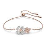Pulsera-Latisha-Flor-Multicolor-Baño-tono-oro-rosa