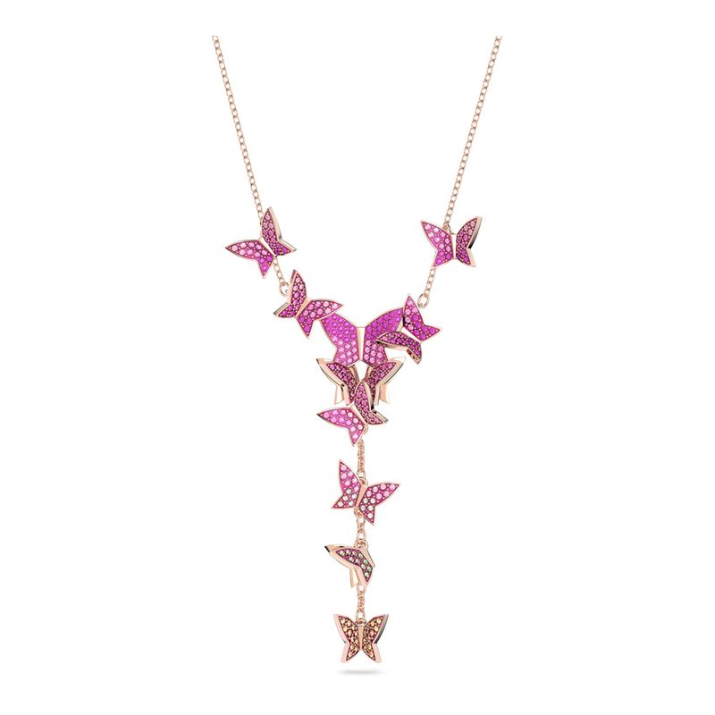 Collar-en-Y-Lilia-Mariposa-Baño-tono-oro-rosa