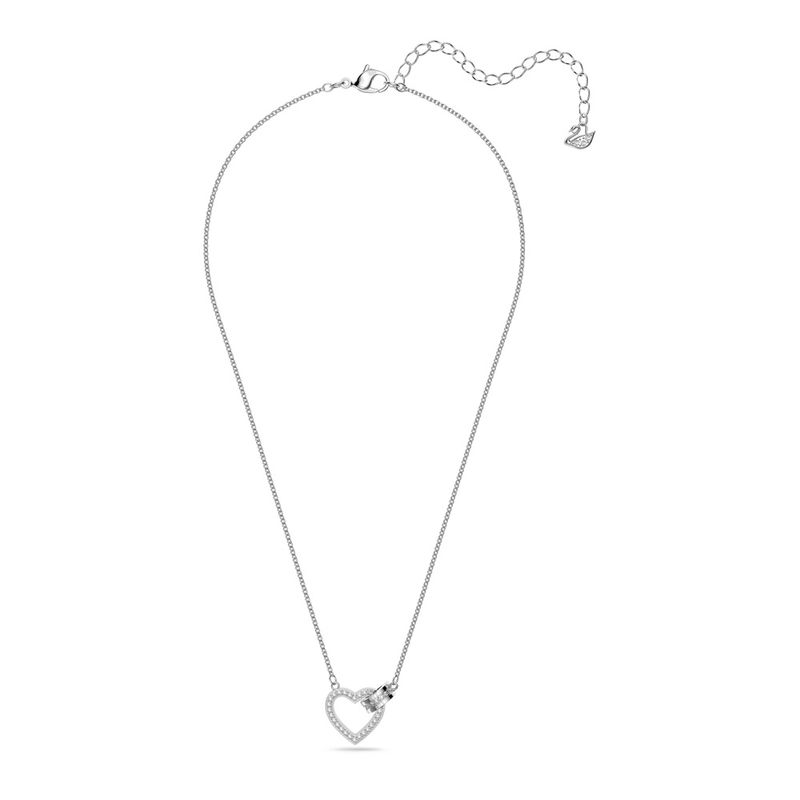 Collar-Lovely-Corazon-Blanco-Baño-de-rodio