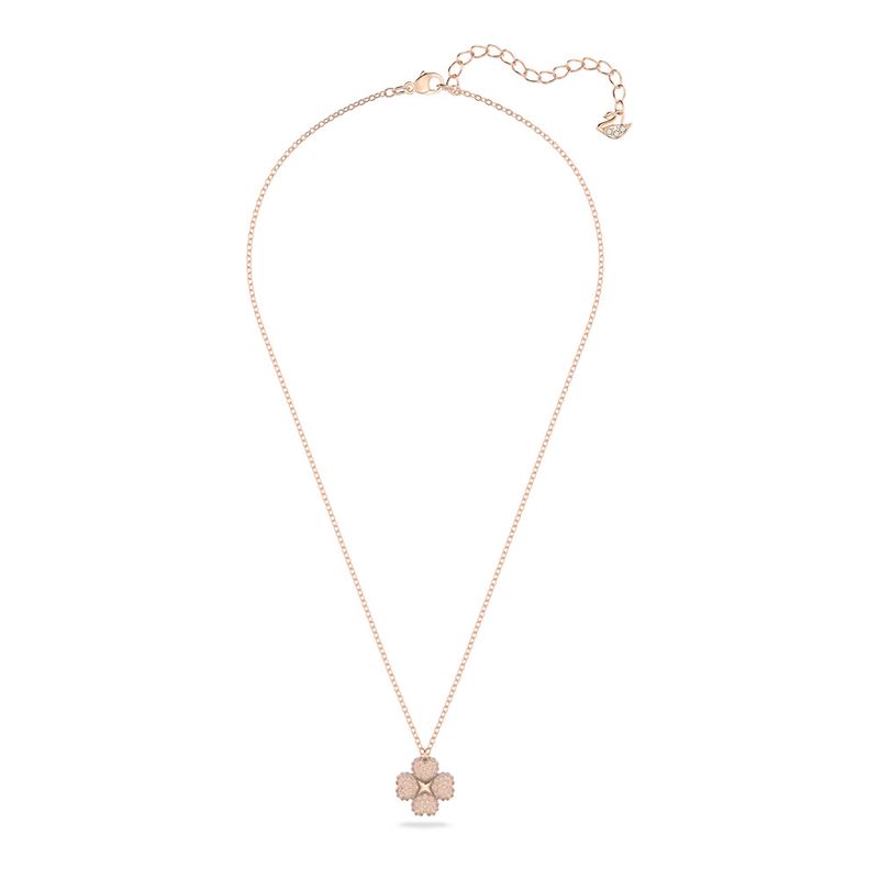 Colgante-Latisha-Flor-Rosa-Baño-tono-oro-rosa