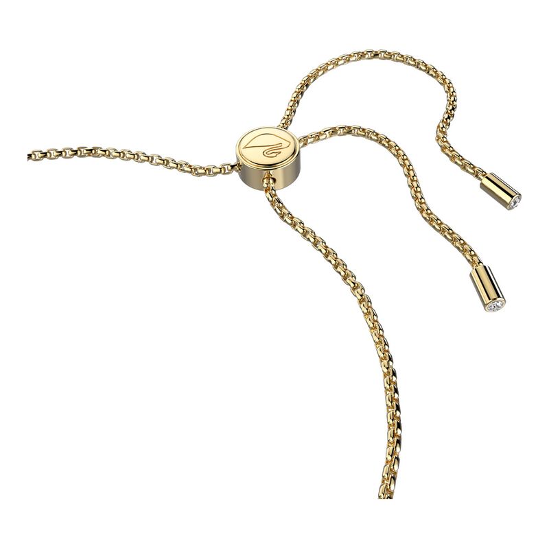 Pulsera-Lovely-Corazon-Blanca-Baño-tono-oro