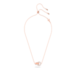 Colgante-Hollow-Pequeño-Blanco-Baño-tono-oro-rosa
