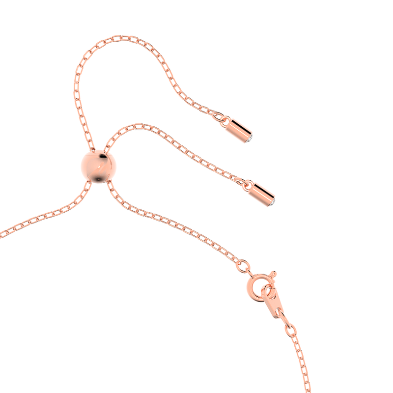 Colgante-Hollow-Pequeño-Blanco-Baño-tono-oro-rosa