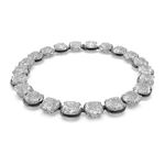 Gargantilla-Harmonia-Cristales-de-talla-cushion-Blanco-Combinacion-de-acabados-metalicos
