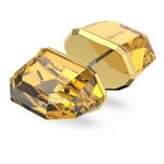 Pendiente-stud-Lucent-Individual-Amarillo-Baño-tono-oro