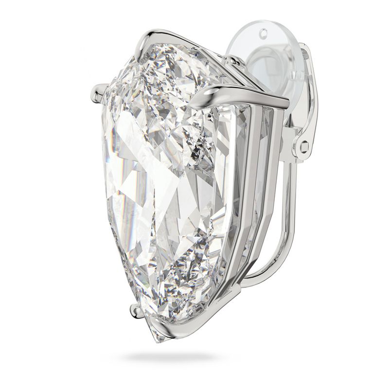 Pendiente-Mesmera-Individual-Cristal-de-talla-Trilliant-Blanco-Baño-de-rodio