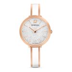 Reloj-Crystalline-Delight-Brazalete-De-Metal-Blanco-Pvd-Tono-Oro-Rosa