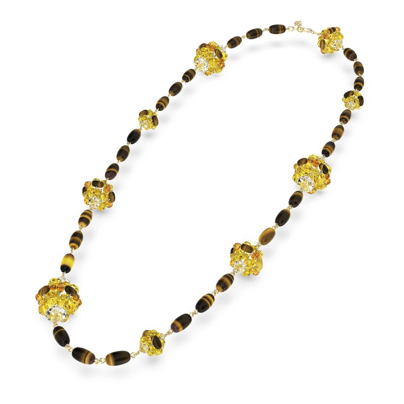 Collar-Somnia-Marron-Baño-tono-oro