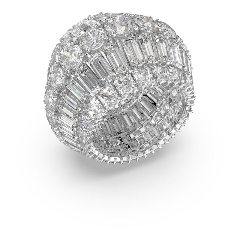 Anillo-de-coctel-Hyperbola-Grande-Blanco-Baño-de-rodio