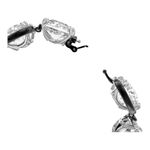 Pulsera-Harmonia-Cristales-de-talla-cushion-Blanco-Combinacion-de-acabados-metalicos