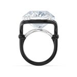 Anillo-Harmonia-Cristal-flotante-de-gran-tamaño-Blanco-Combinacion-de-acabados-metalicos