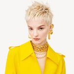 Pendientes-de-aro-Lucent-Amarillo-Baño-de-rodio