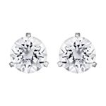 Aretes-Solitaire-blanco-baño-de-rodio