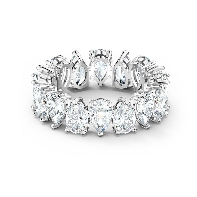Anillo-Vittore-Pear-blanco-baño-de-rodio
