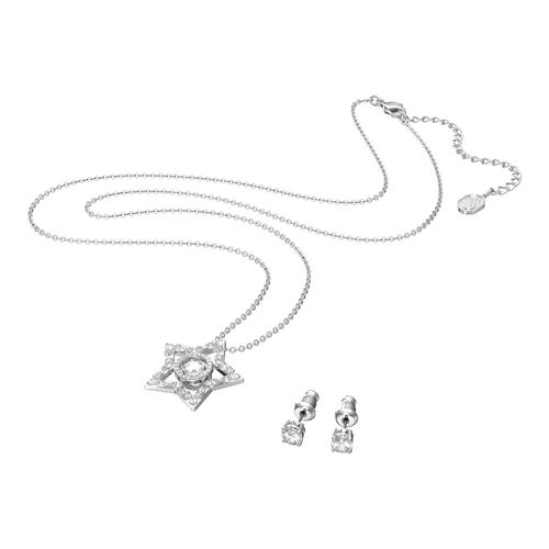 Conjunto Stella, Blanco, Baño de rodio