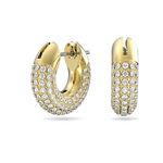 Aretes-de-aro-Dextera-Pave-Blancos-Baño-tono-oro