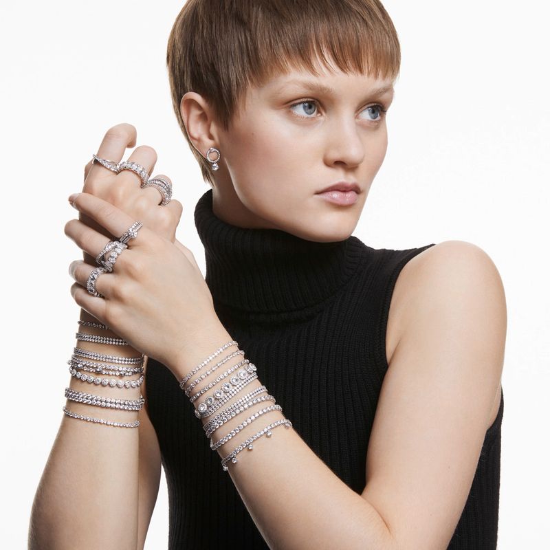 Pulsera-Angelic-blanco-baño-de-rodio