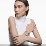 Pulsera-Angelic-blanco-baño-de-oro-rosa