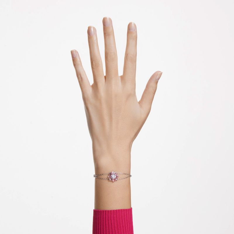 Pulsera-Sunshine-Rosa-Baño-de-rodio