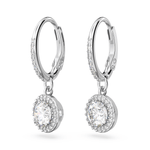 Pendientes-Constella-Talla-redonda-Pave-Blancos-Baño-de-rodio