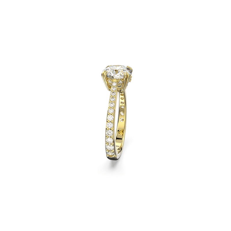 Anillo-de-coctel-Constella-Talla-princesa-Pave-Blanco-Baño-tono-oro