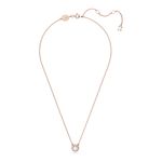 Colgante-Constella-Talla-redonda-Pave-Blanco-Baño-tono-oro-rosa