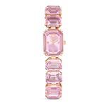 Reloj--Pulsera-de-talla-octogonal--Rosa-Acabado-tono-oro-rosa