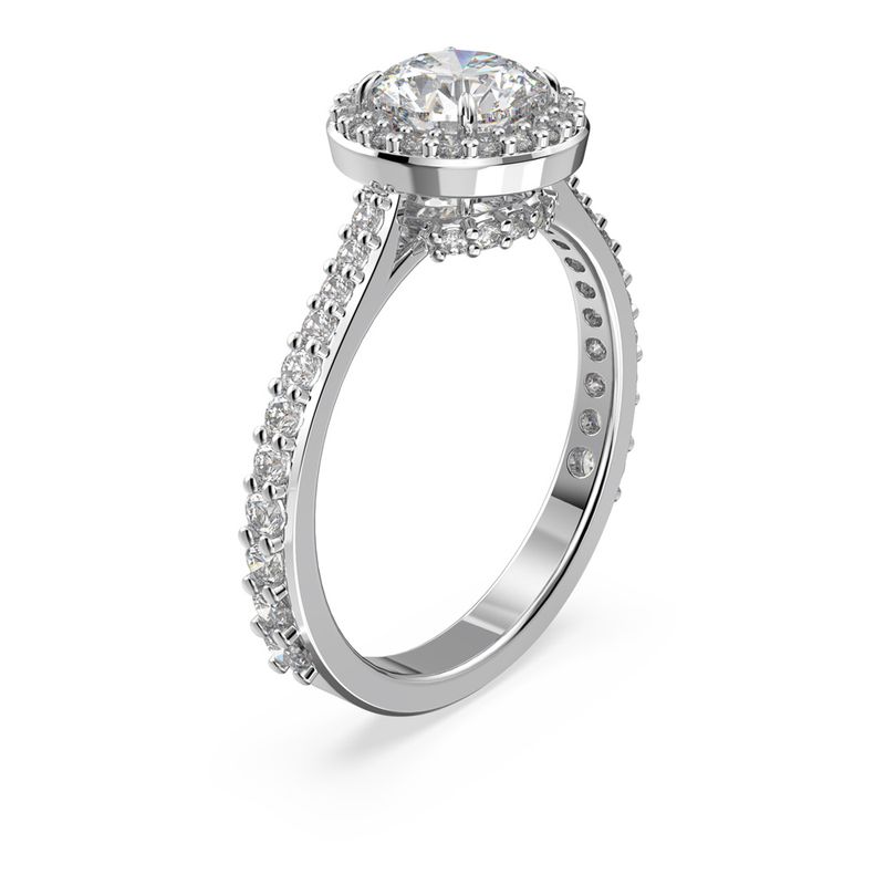 Anillo-de-coctel-Constella-Talla-redonda-Pave-Blanco-Baño-de-rodio