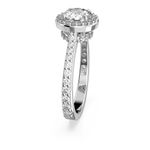 Anillo-de-coctel-Constella-Talla-redonda-Pave-Blanco-Baño-de-rodio