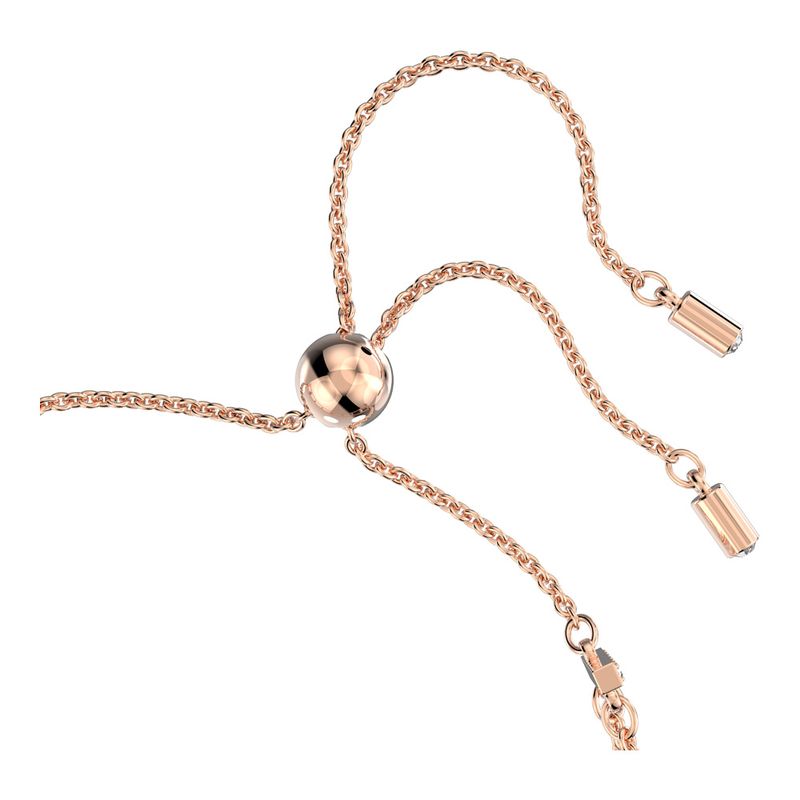 Pulsera-One-Tallas-mixtas-Corazon-Rosa-Baño-tono-oro-rosa