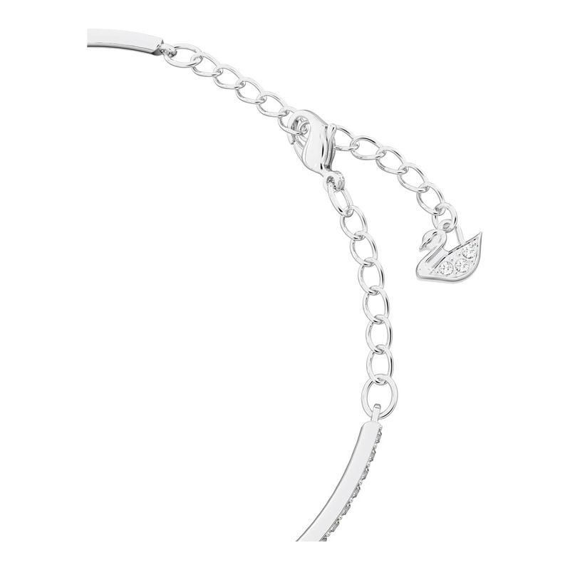 Pulsera-Swarovski-Sparkling-Dance-Oval-Azul-Baño-de-rodio