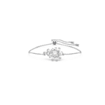 Pulsera-Gema-Flor-Blanca-Baño-de-rodio