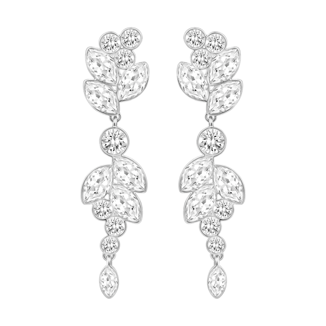 Pendientes-Diapason-Blancos-Baño-de-rodio