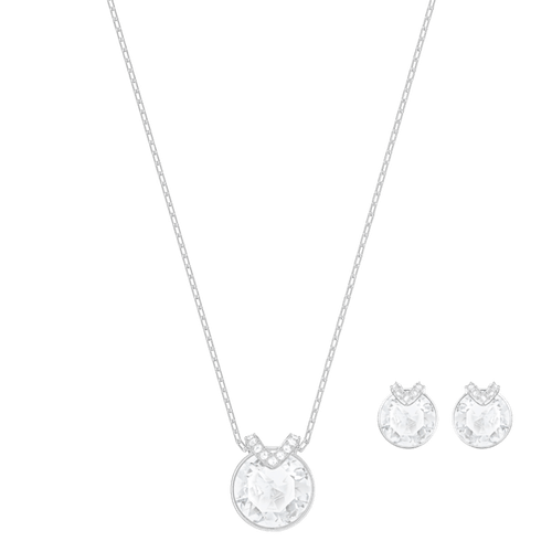 Conjunto Bella V, Blanco, Baño de rodio