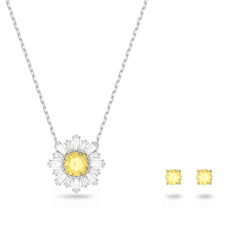Conjunto Sunshine, Blanco, Combinación de acabados metálicos