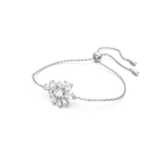 Pulsera-Gema-Flor-Blanca-Baño-de-rodio