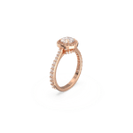 Anillo-de-coctel-Constella-Talla-redonda-Pave-Blanco-Baño-tono-oro-rosa